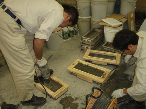 ラベリング試験用供試体の作製