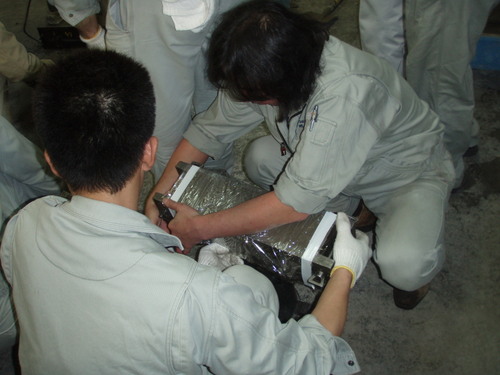 曲げ強度試験用供試体の養生